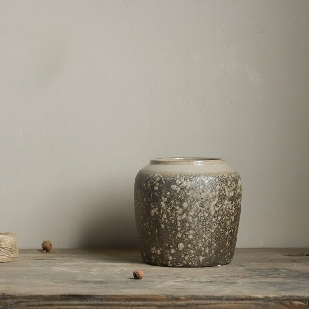 Vintage Keramikvase „Jinghua“ – Chinesischer Stil in Boho-Ästhetik