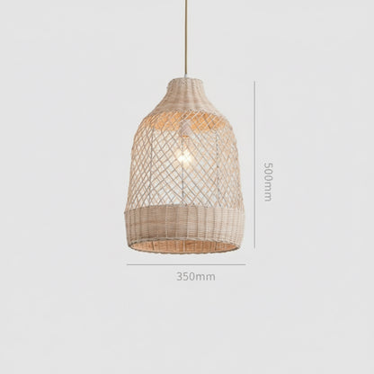 „ZenGlow Collection – Japanische Rattanlampen von VibeNest“