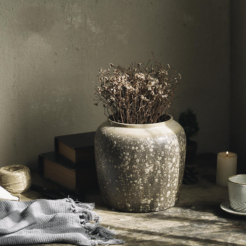 Vintage Keramikvase „Jinghua“ – Chinesischer Stil in Boho-Ästhetik