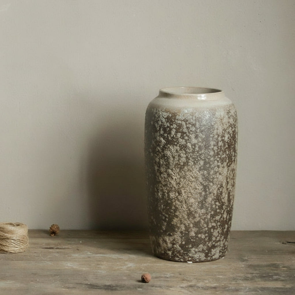 Vintage Keramikvase „Jinghua“ – Chinesischer Stil in Boho-Ästhetik