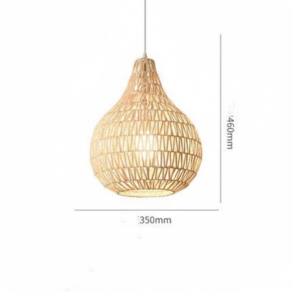 „ZenGlow Collection – Japanische Rattanlampen von VibeNest“