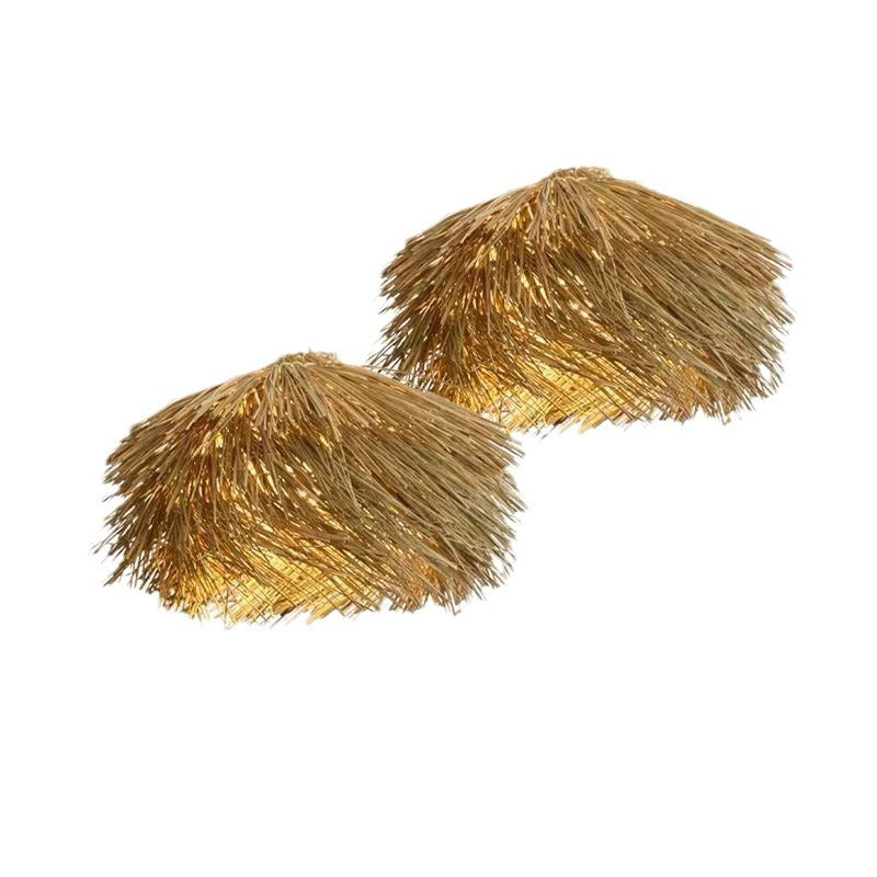 Handgefertigte Rattan-Deckenlampe – Boho-Hängeleuchte aus Naturgeflecht (40–80 cm)