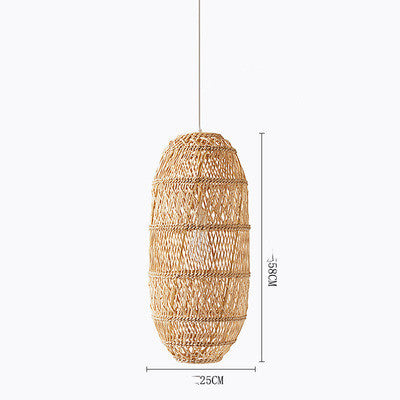 „ZenGlow Collection – Japanische Rattanlampen von VibeNest“